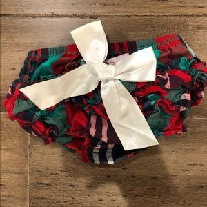Like New Ruffle Butts Christmas Bloomer